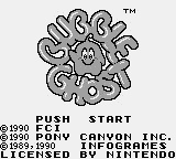 Bubble Ghost Title Screen